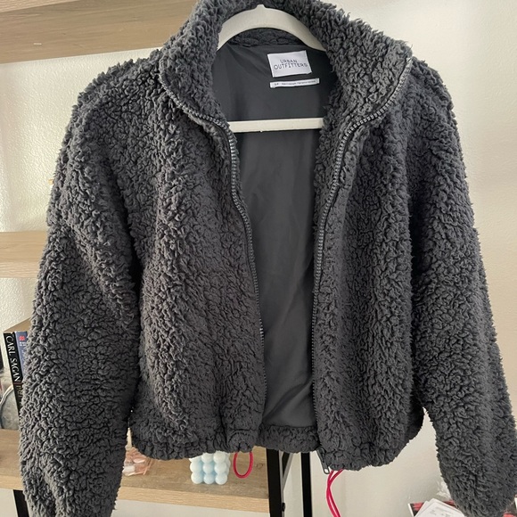 Urban outfitters fluffy jacket - Picture 1 of 3